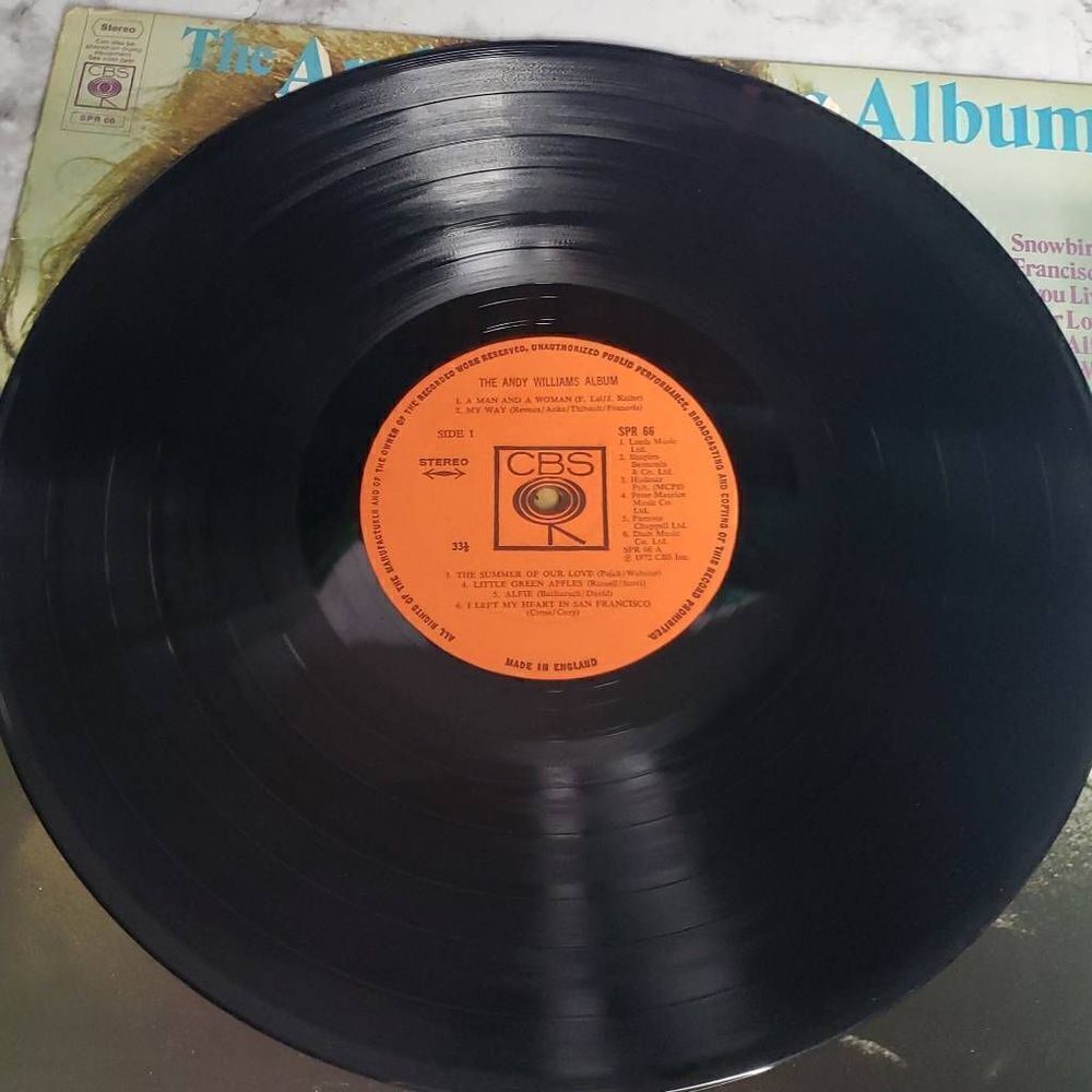 Andy Williams Vinyl Record - Picture 11 of 14